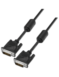 AISENS A117-0089 cable DVI 1,8 m DVI-D Negro