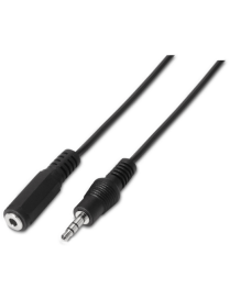 AISENS A128-0145 cable de audio 1,5 m 3,5mm Negro