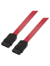 AISENS A130-0153 cable de SATA 0,5 m SATA 7-pin Negro, Rojo