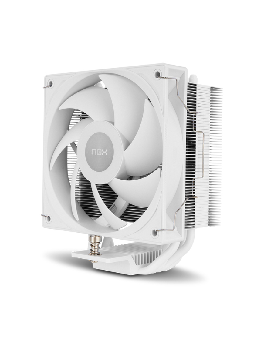 NOX Hummer NXHUMMERR400WH sistema de refrigeración para ordenador Procesador Ventilador 12 cm Blanco