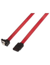AISENS A130-0156 cable de SATA 0,5 m SATA 7-pin Negro, Rojo