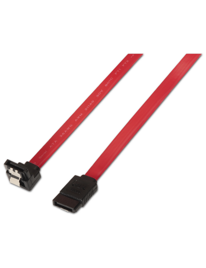 AISENS A130-0156 cable de SATA 0,5 m SATA 7-pin Negro, Rojo