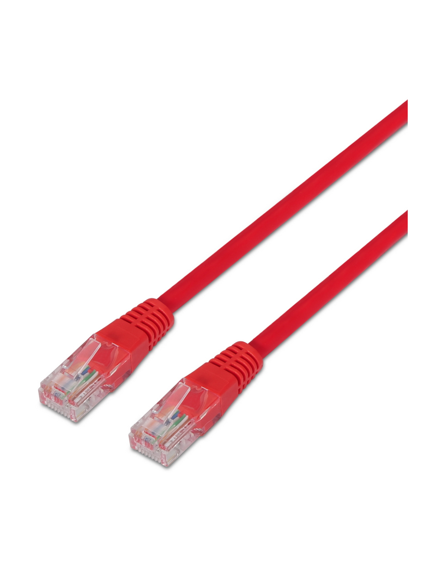 AISENS A135-0240 cable de red Rojo 3 m Cat6 U/UTP (UTP)