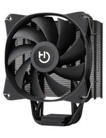Hiditec C12 PWM Procesador Enfriador 12 cm Negro