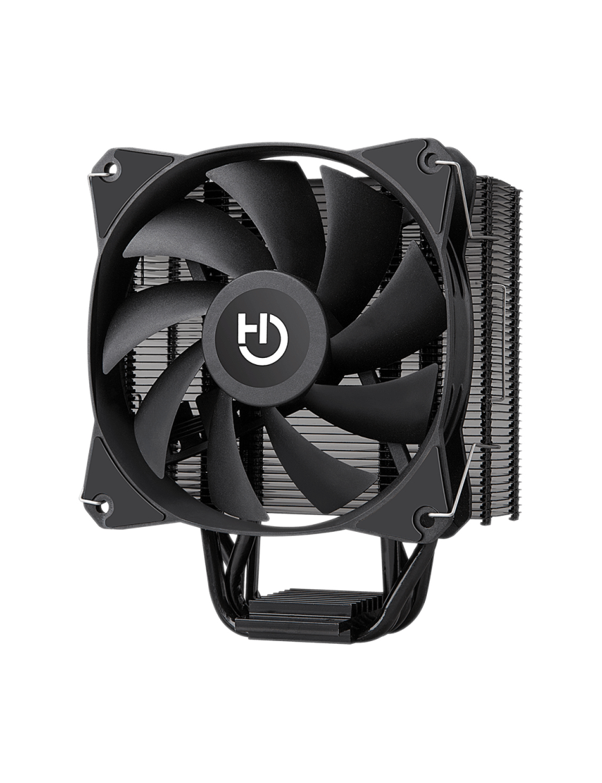 Hiditec C12 PWM Procesador Enfriador 12 cm Negro