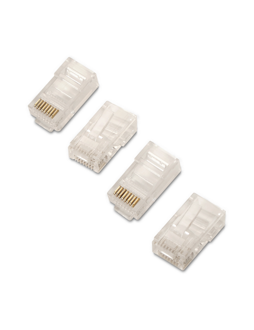 AISENS A138-0290 conector RJ-45 Transparente