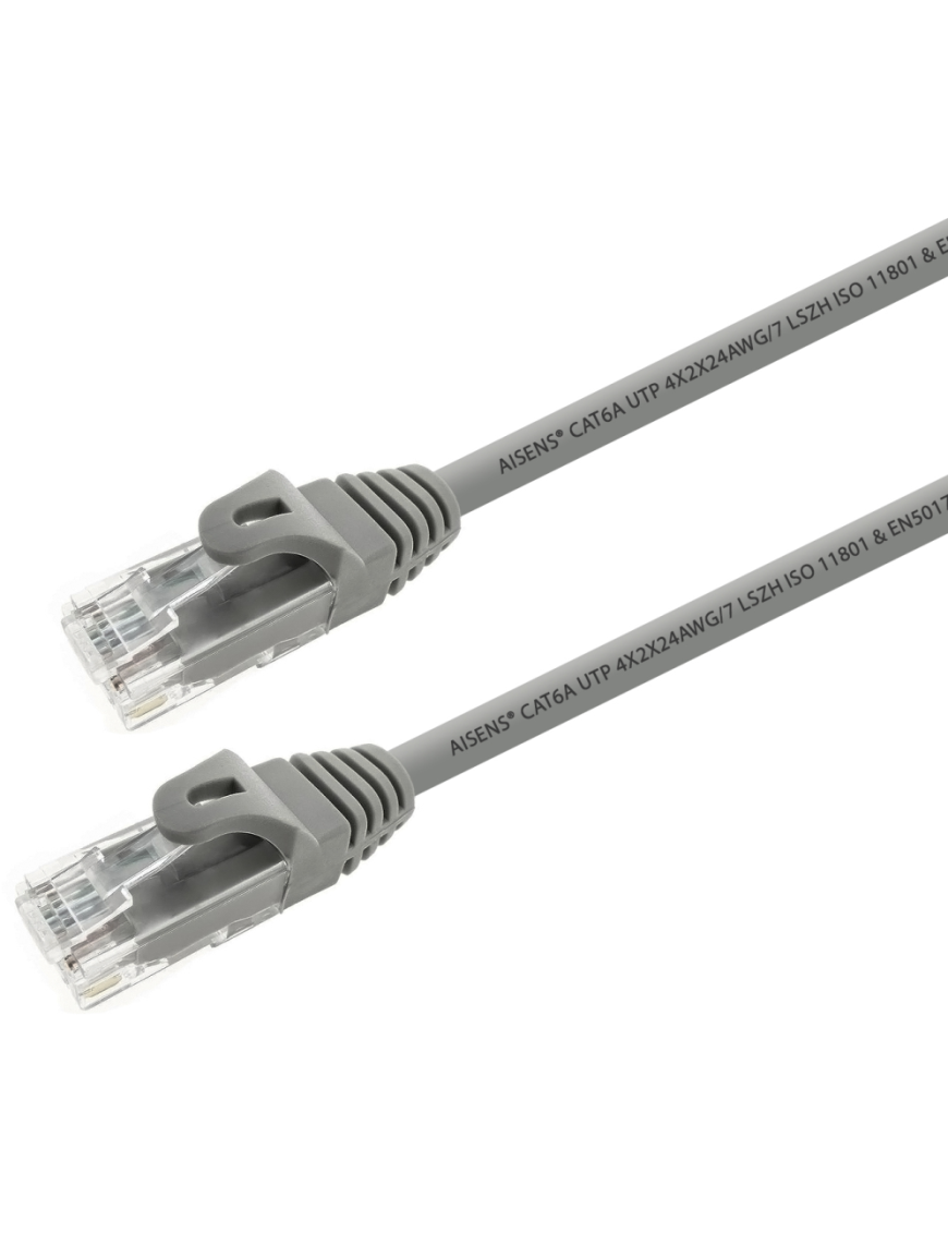 AISENS A145-0324 cable de red Gris 0,25 m Cat6a U/UTP (UTP)