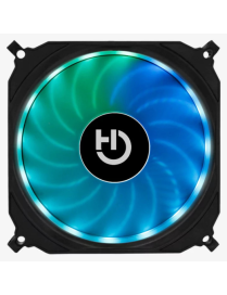 Hiditec N10 Carcasa del ordenador Ventilador 12 cm Negro 1 pieza(s)