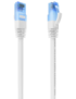 AISENS Cable De Red Latiguillo RJ45 Cat.6 UTP AWG26 CCA, Blanco, 3.0 m