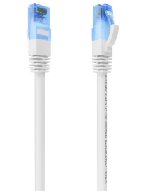 AISENS Cable De Red Latiguillo RJ45 Cat.6 UTP AWG26 CCA, Blanco, 7.5 m