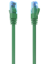 AISENS Cable De Red Latiguillo RJ45 Cat.6 UTP AWG26 CCA, Verde, 3.0 m