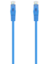 AISENS Cable de Red Latiguillo RJ45 LSZH Cat.6A 500 Mhz UTP AWG24, Azul, 2.0M