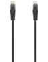 AISENS Cable de Red Latiguillo RJ45 LSZH Cat.6A 500 Mhz UTP AWG24, Negro, 25CM