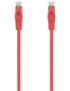 AISENS Cable de Red Latiguillo RJ45 LSZH Cat.6A 500 Mhz UTP AWG24, Rojo, 1.0M