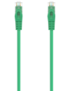 AISENS Cable de Red Latiguillo RJ45 LSZH Cat.6A 500 Mhz UTP AWG24, Verde, 1.5M