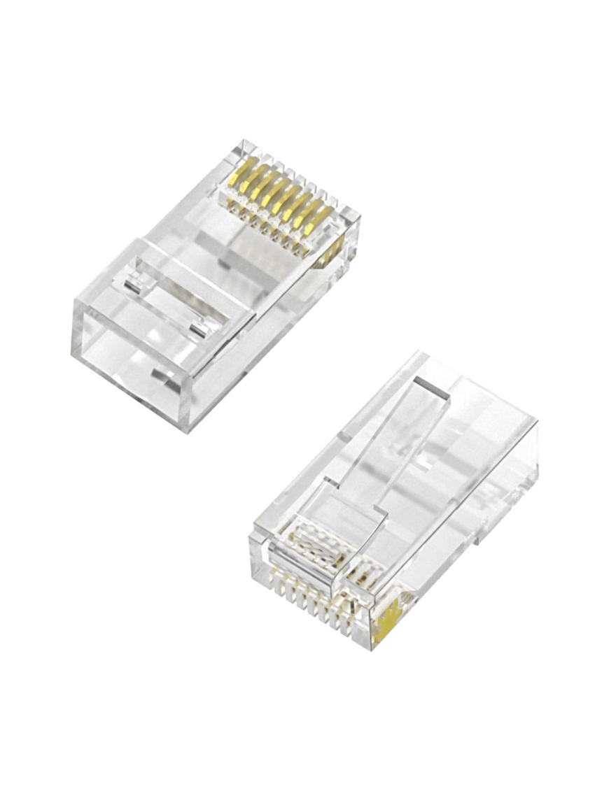 AISENS Conector RJ45 8 Hilos CAT.6 AWG24 (100 UDS)