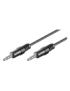 Ewent EC1606 cable de audio 2 m 3,5mm Negro