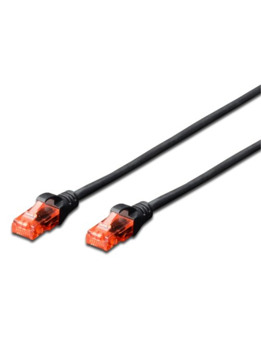 Ewent IM1014 cable de red Negro 2 m Cat6 U/UTP (UTP)