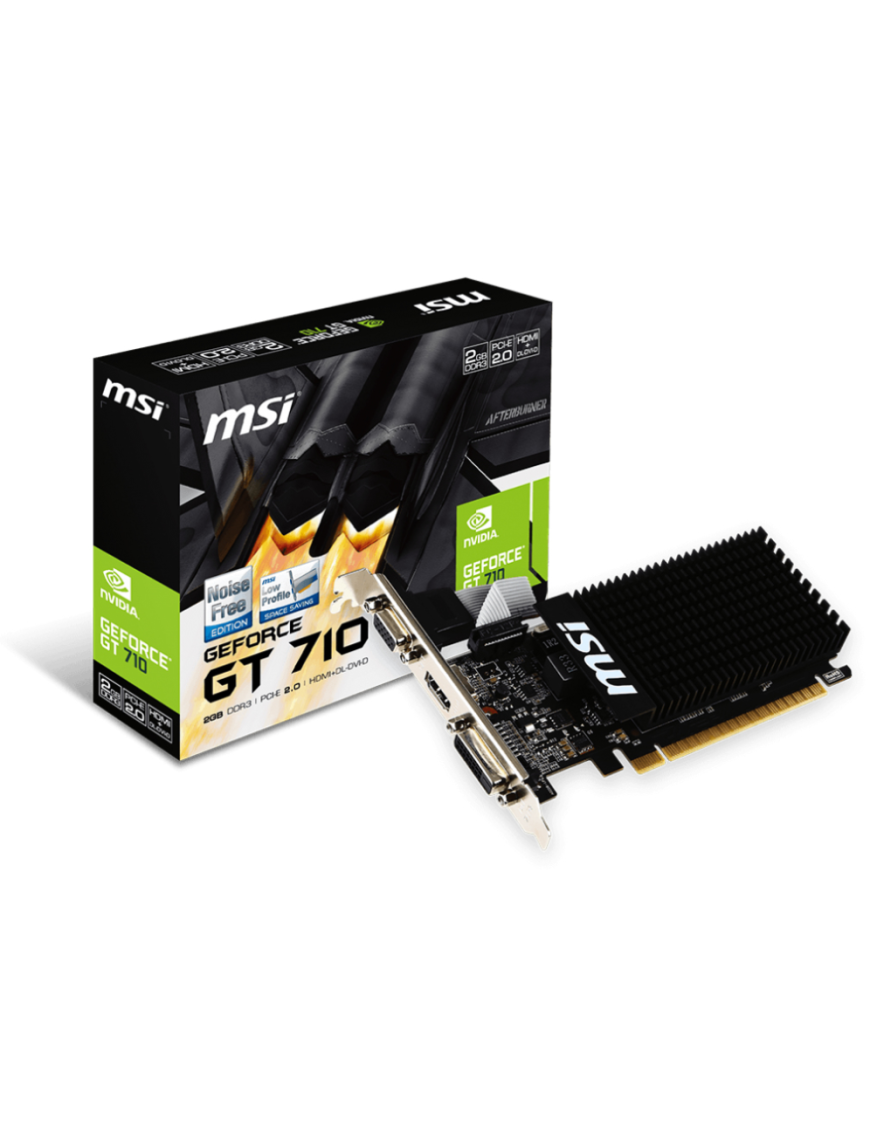 MSI 912-V809-2016 tarjeta gráfica NVIDIA GeForce GT 710 2 GB GDDR3