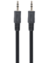 Gembird 1.2m, 3.5mm/3.5mm, M/M cable de audio 1,2 m 3,5mm Negro