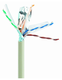 Gembird 305m Cat6 FTP cable de red Gris F/UTP (FTP)