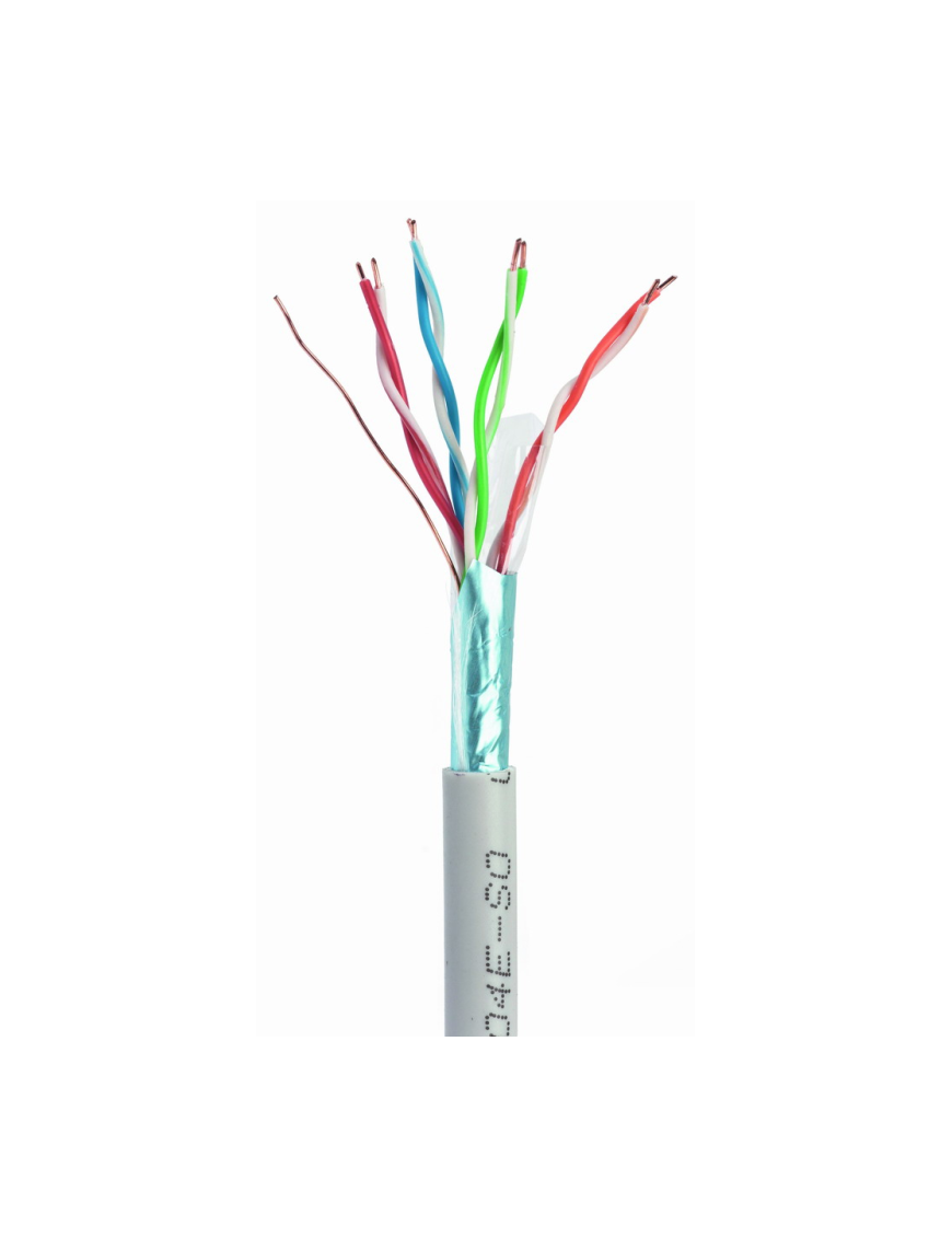 Gembird CAT5e FTP 100m cable de red Gris F/UTP (FTP)