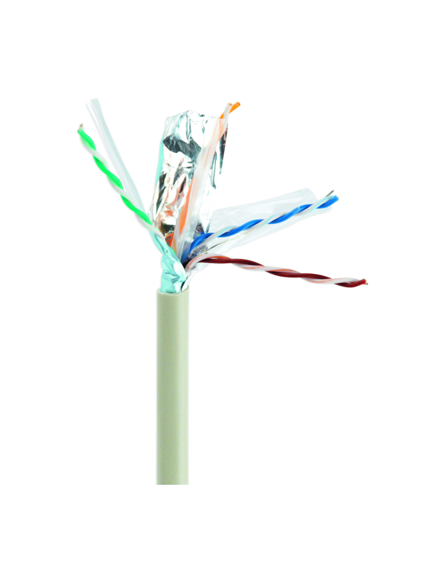 Gembird CAT6 FTP 100m cable de red Gris F/UTP (FTP)