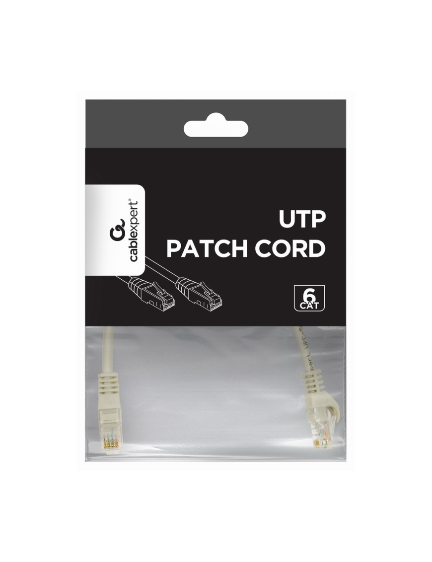 Gembird CAT6A Patchkabel Ungeschirmt 0.25m - PP6U-CU-0.25m cable de red