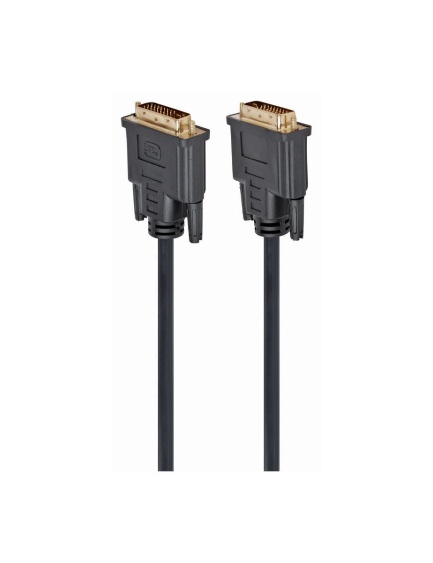 Gembird CC-DVI2-BK-6 cable DVI 1,8 m DVI-D Negro