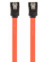 Gembird CC-SATAM-DATA cable de SATA 0,5 m Negro, Rojo