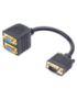 Gembird CC-VGAX2-20CM cable VGA 0,2 m VGA (D-Sub) 2 x VGA (D-Sub) Negro