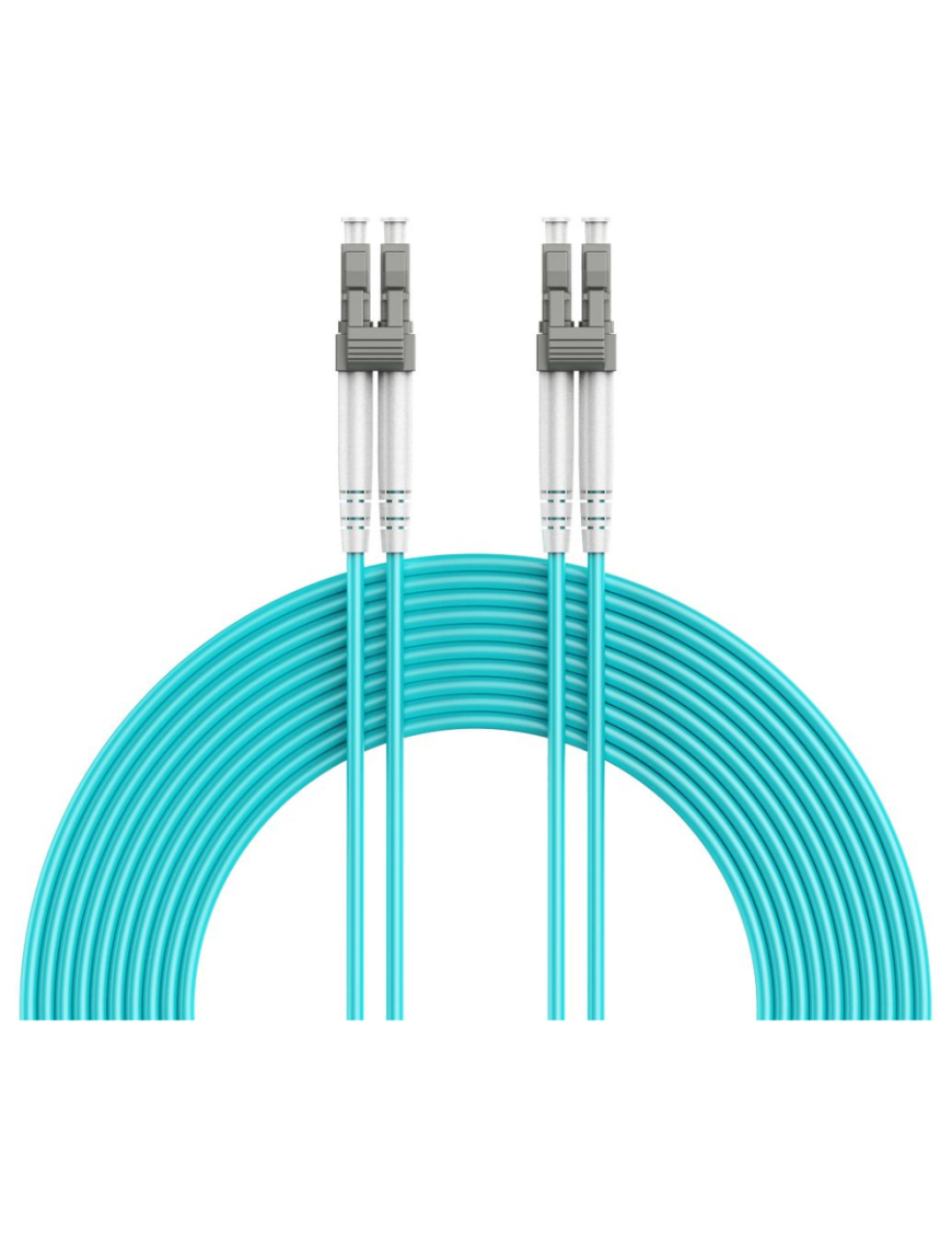 Gembird CFO-MDOM4-LC/LC-30M Cable de fibra óptica e InfiniBand LC/UPC Color aguamarina