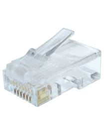 Gembird LC-8P8C-002/100 conector RJ-45 Transparente