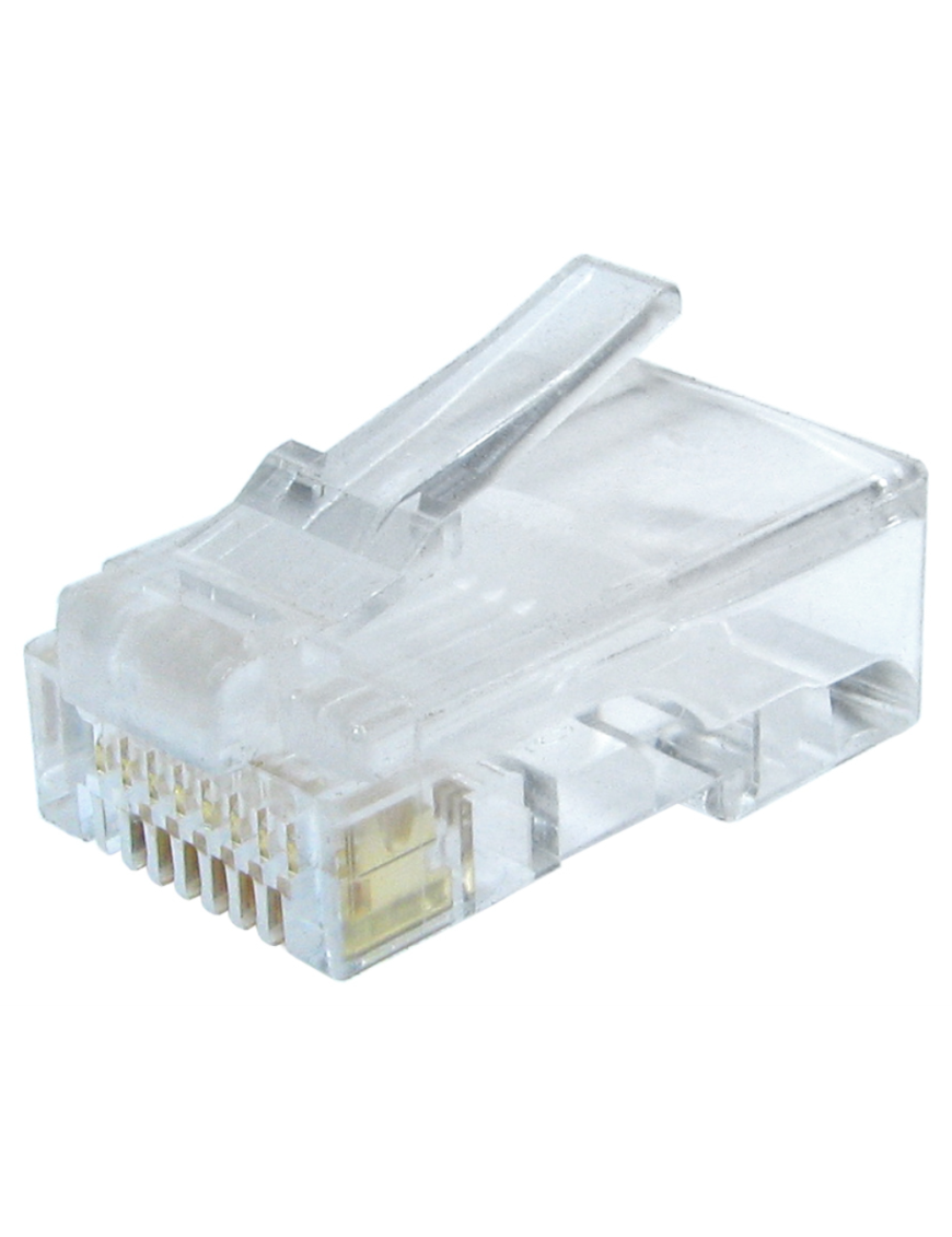 Gembird LC-8P8C-002/100 conector RJ-45 Transparente