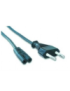 Gembird PC-184-VDE cable de transmisión Negro Enchufe tipo C