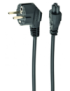 Gembird PC-186-ML12-0.5M cable de transmisión Negro 0,5 m CEE 7/7 C5 acoplador