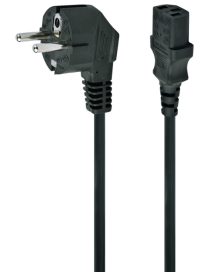 Gembird PC-186-VDE-5M cable de transmisión Negro