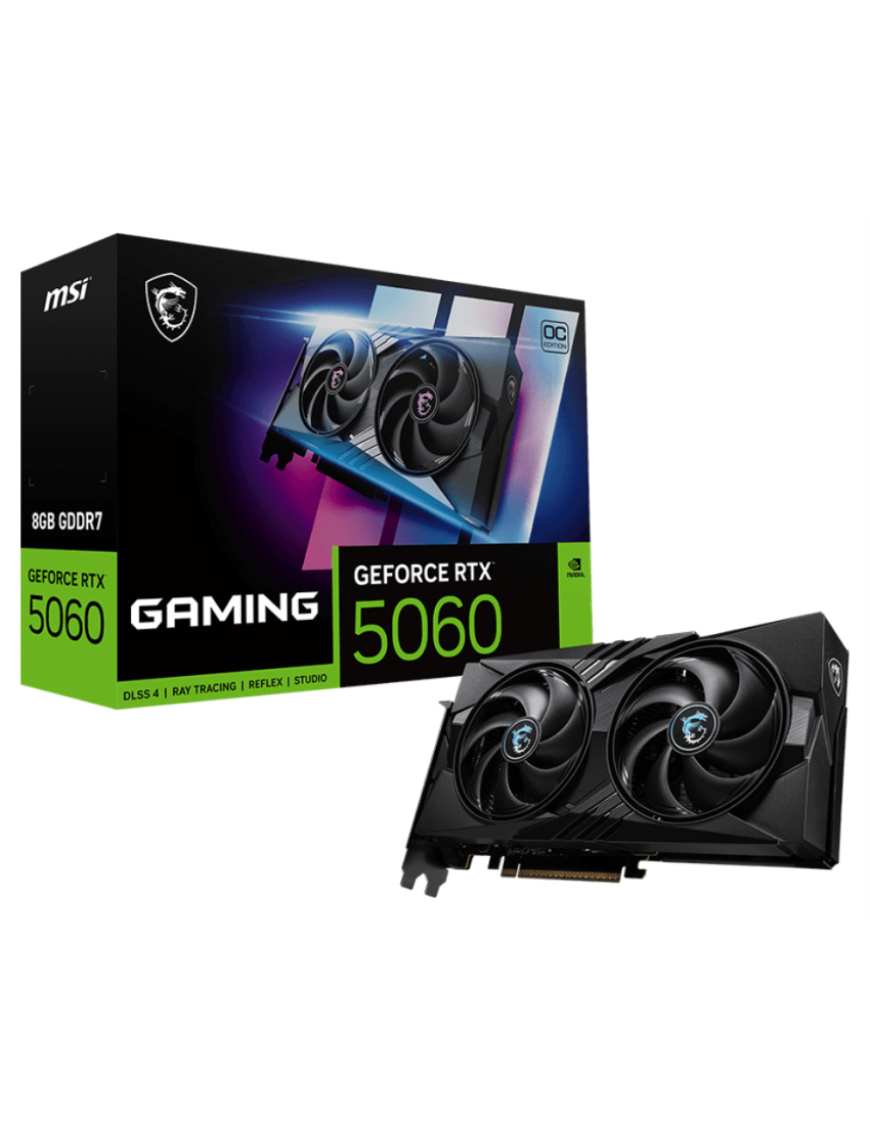 MSI GeForce RTX 5060 8G GAMING OC NVIDIA 8 GB GDDR7