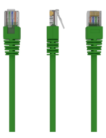 Gembird PP12-1M/G cable de red Verde Cat5e