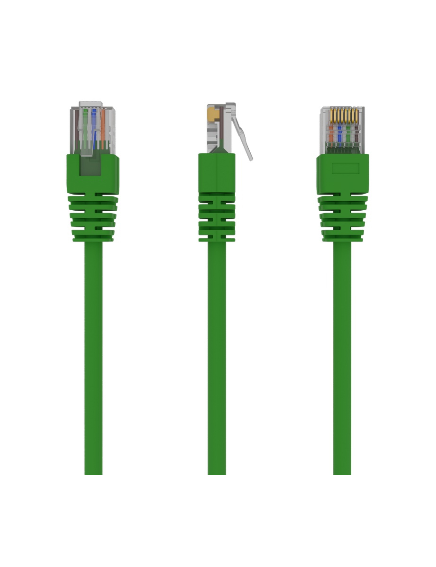 Gembird PP12-1M/G cable de red Verde Cat5e