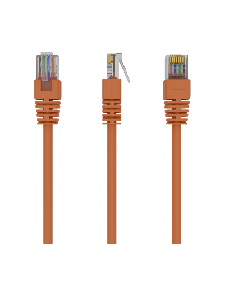 Gembird PP12-1M/O cable de red Naranja Cat5e U/UTP (UTP)