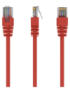 Gembird PP12-1M/R cable de red Rojo Cat5e U/UTP (UTP)