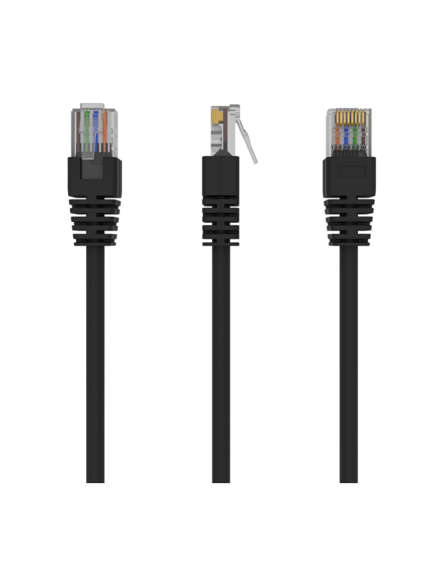 Gembird PP12-2M/BK cable de red