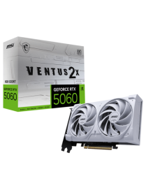 MSI GeForce RTX 5060 8G VENTUS 2X OC WHITE NVIDIA 8 GB GDDR7