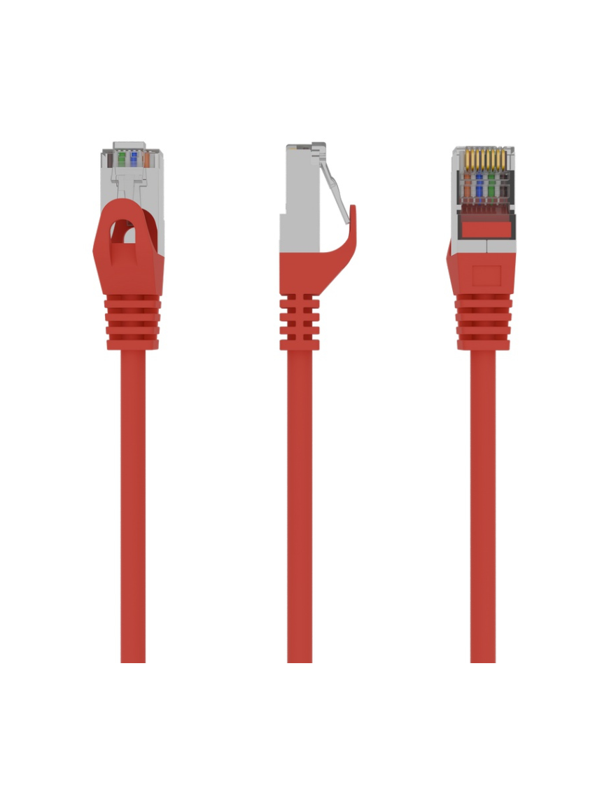 Gembird PP6-0.5M/R cable de red Rojo 0,5 m Cat6 F/UTP (FTP)
