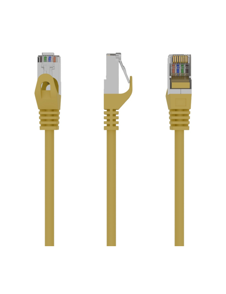 Gembird PP6-1M/Y cable de red Amarillo Cat6 F/UTP (FTP)
