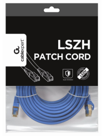 Gembird PP6A-LSZHCU-B-10M cable de red Azul Cat6a S/FTP (S-STP)