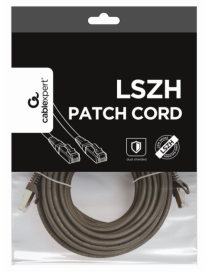 Gembird PP6A-LSZHCU-BK-10M cable de red Negro Cat6a S/FTP (S-STP)