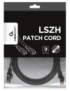 Gembird PP6A-LSZHCU-BK-3M cable de red Negro Cat6a S/FTP (S-STP)