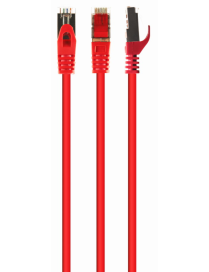 Gembird PP6A-LSZHCU-R-0.5M cable de red Rojo 0,5 m Cat6a S/FTP (S-STP)